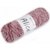 Pletacia ženilková priadza Alice 100 g - 1 ks 6 staroružová
