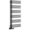 Aqualine POSEIDON PS411B 450 mm x 1140 mm čierna matná