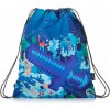 Klučičí školní sáček na prezůvky/sport BAGMASTER SHOES ALFA 21 B BLUE/GREEN