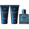 Versace Eros EDT 50 ml + sprchový gél 50 ml + balzam po holení 50 ml darčeková sada