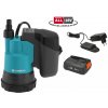 Gardena 14600-20 akumulátorové ponorné čerpadlo 2000/2 sada