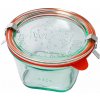Zaváracie poháre WECK Quadro 290 ml, set 6 ks