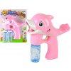 LEAN Toys Dolphin Pink Machine na mydlové bubliny