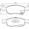 Sada brzdových platničiek kotúčovej brzdy BREMBO P 59 084