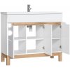 Comad BALI WHITE 825 -100 CM FSC skrinka pod umývadlo 100 cm, biela