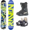 Raven Bang junior mini snowboard + Beany Junior viazanie + Beany Avenger BS topánky - 130 cm + XS - EU 32-35