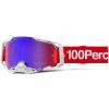 100% Armega Corbin, mtb okuliare - Mirror Red/Blue Lens