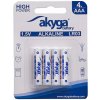 Batéria Zn-MnO2 Akyga Battery AAA (R3) 4 ks