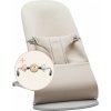 Babybjorn lehátko Bliss Light Beige 3D Jersey s hračkou Googly Eyes Pastel
