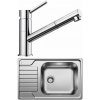 Blanco SET 05-C 25 DINAS XL 6 S COMPACT KARTÁČOVANÝ + KANO-S CHROM