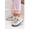 Boto Športové Topánky Sneakers Dámske Na Platforme Leopard Bielo-Bežové Pumbes šedá 37 Boto 5905677476880