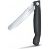 Victorinox Skladací nôž na ovocie a zeleninu – hladká čepeľ - čierny