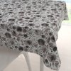 Biante Dekoračný štvorcový obrus Rongo RGP-504 Hnedé popínavé lístky na bielom 100x100 cm