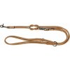 BE NORDIC prodlužovací kožené kulaté vodítko, XS-L: 2.00 m/ ? 8mm, hnědá