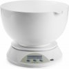 Elektronická kuchynská váha z plastu s miskou ADE ANGELINA BIELA