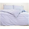Bavlnená posteľná bielizeň 140x220 - Pruhy Druh zapínania: Gombík