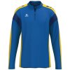ERIMA CELEBRATE 125 MIKINA 1/2 ZIP - DĚTSKÁ - Modrá, Žlutá - veľkosť 128