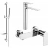 MEXEN/S - Zero SET umývadlová + sprchová batéria s príslušenstvom DF70, chróm 71114DF70-00