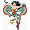 Zuty - Wonder woman duha II, 40×50 cm, bez rámu a bez vypnutí plátna (8596530192084)