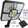 Pronett XJ4935 LED Solárna lampa 600 W súmrakový + pohybový senzor, diaľkové ovládanie
