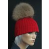 Špongr Luxusná ručne pletená čiapka 615 biela