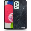 Picasee silikónový prehľadný obal pre Samsung Galaxy A73 5G - Black marble