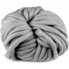 Extra hrubá priadza 250 g - 1 ks 9 šedá