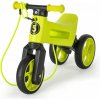 Odrážedlo FUNNY WHEELS Rider SuperSport zelené 2v1+popruh, výš. sedla 28/30cm nos. 25kg 18m+ v sáčku (11404702)