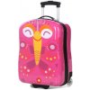 Detský kufor Snowball Motýl 2W SX 28 L ružová