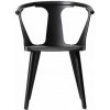 &Tradition Stolička In Between SK1, black lacquered oak
