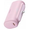 Powerbanka OS-Baseus Compact IP 5000 mAh 20 W (ružová)