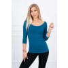 Tričko s okrúhlym výstrihom MI8832 morské