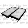 Filter vnútorného priestoru VALEO 715583