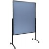 LEGAMASTER Moderačná tabuľa plstená 150 x 120 cm PREMIUM PLUS modrosivá