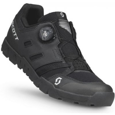 Cyklistická obuv SCOTT Sport Crus-r Flat Boa čierno-strieborná Veľkosť obuvi: 45