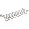 SAPHO - X-STEEL polička na uteráky s hrazdou, nerez mat XS406