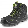 Canis CXS Obuv CXS UNIVERSE SATELLITE S3, kotník, zateplený s plastovou špicí 211815780837 Černá/zelená 37