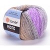 Pletacia vlna YarnArt PACIFIC CHUNKY 308 fialová sivá béžová