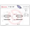 Sada brzdových platničiek, vždy 4 kusy v sade BREMBO P 23 137 (P23137)