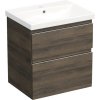 Umývadlo so skrinkou do kúpeľne Jungborn TRENTA 60 cm dub tabak gladstone