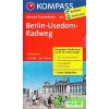 Berlin-Usedom Radweg 1:50 t. laminovaná