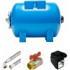 Vodárenský set 24L AQUA OLA ležatý, BSK-3A (400V) domáca vodáreň s tlakovým spínačom