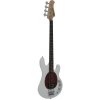 Dimavery MM-501, elektrická basgitara, biela