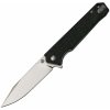 QSP Knife Mamba V2, Satin D2 Blade, Black Micarta Handle QS111-G1