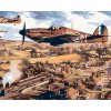 ZUTY Maľovanie podľa čísel - LIETADLO Rámovanie: vypnuté plátno na rám, Rozmer: 80x100 cm