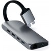 Satechi ST-TCDMMAM - USB 3.2 Gen 1 (3.1 Gen 1) Type-C - 60 W - Sivá - MicroSD (TransFlash) - SD - HDMI - RJ-45 - USB 3.2 Gen 1 (3.1 Gen 1) Type-A - USB 3.2 Gen 1 (3.1 Gen 1) Type-C - USB