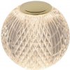 Lucide Lucide CINTRA - Table lamp - D9 cm - LED Dim. - 1x1,5W 3000K - 3 StepDim - Transparant 13599/09/60