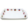 TORO Tácka obdĺžniková s dekorom tortičky; 27,2 x 28 x 3,3 cm