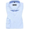 ETERNA Super Slim modrá nie presvitajúca košeľa dlhý rukáv Non Iron, Veľkosť 39