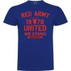 Superfutbal Pánske tričko Manchester red army, kráľovsky modré Veľkosť: S